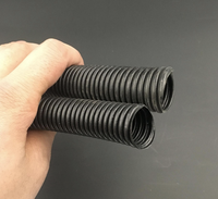Machine d'extrusion de tuyaux en HDPE à paroi simple, ligne d'extrusion plastique pour conduits de climatisation
