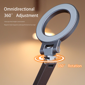 Hợp Kim Nhôm Cho Magsafe Từ Đứng Cross-Biên Giới Xách Tay Máy Tính Để Bàn Tripod Xe Gấp Người Giữ Điện Thoại Cho Live Streaming Bàn - Product Image 6