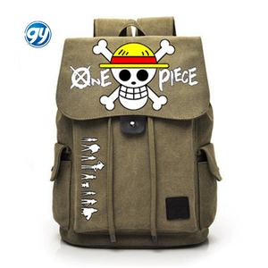 2024 une pièce figurine rétro toile <span class=keywords><strong>sac</strong></span> Junior lycée sacs <span class=keywords><strong>à</strong></span> <span class=keywords><strong>dos</strong></span> pour enfants collège étudiant Campus - Product Image 6