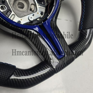 Volante Deportivo de Fibra de Carbono para BMW Serie 3, 4 y 5, Modelos F10, F30, F90, F01, F02, F12 y F13 - Product Image 3
