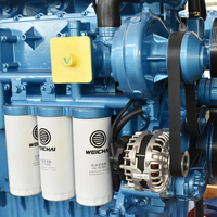 Prix d'usine Custom 50va 60kva 70kva 80kva 100kva triphasé générateur haute tension Weichai Baudouin générateur marin pour bateau