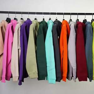 Sudadera con Capucha Extra Grande de Algodón de 320 g/m², de Alta Calidad, para Invierno, con Bordado y Logotipo Personalizado - Product Image 1