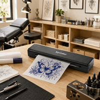 Impresora Portátil de Plantillas para Tatuajes Xprinter P84 A4, Máquina de Transferencia Térmica sin Tinta
