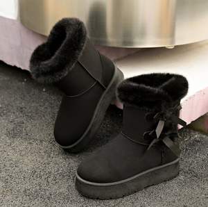 <span class=keywords><strong>Bottes</strong></span> <span class=keywords><strong>de</strong></span> <span class=keywords><strong>neige</strong></span> <span class=keywords><strong>de</strong></span> grande taille pour femmes en automne et en hiver, nouveau nœud <span class=keywords><strong>de</strong></span> style européen et américain avec <span class=keywords><strong>bottes</strong></span> <span class=keywords><strong>de</strong></span> <span class=keywords><strong>neige</strong></span> en laine <span class=keywords><strong>de</strong></span> coton épais - Product Image 3