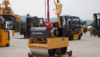 Compacteur de sol miniature LiuGong CLG 6009E 800 kg 900 kg 1 tonne Rouleau compresseur à marche arrière à vendre