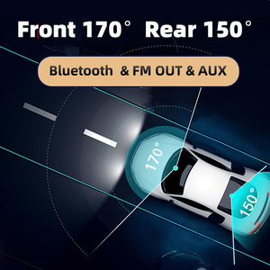 11.3 "Xe màn hình thông minh với 5K + 1080P Dash Cam không dây Carplay & Android Auto AUX FM <span class=keywords><strong>Bluetooth</strong></span> Wifi <span class=keywords><strong>GPS</strong></span> đảo chiều máy ảnh - Product Image 6