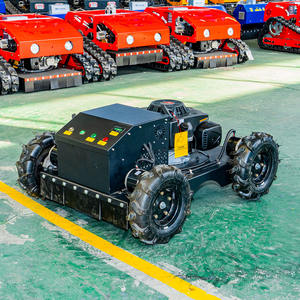 Gratis verzending CE EPA goedgekeurde terreinwagen grasmaaier landbouw rubberen afstandsbediening robot grasmaaier - Product Image 2