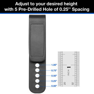 Kydex बंदूक और फूल एल आकार के लिए बेल्ट क्लिप IWB/OWB पिस्तौलदान गौण OEM ब्रांड - Product Image 2