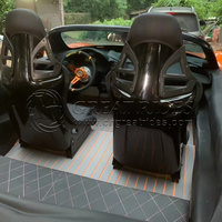 Bateau à réaction de conception supercar 4,7 m en fibre de verre, yacht sportif pour les loisirs sur lac et rivière, capacité 5 personnes