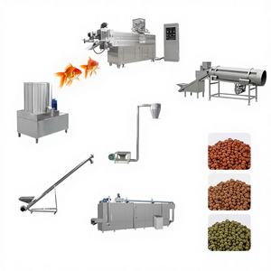 Nouvelle machine à granulés d'aliments pour poissons écologiques avec acier inoxydable 304, grande capacité, taille de granulés personnalisable - Product Image 1