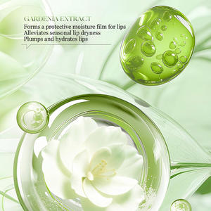 <span class=keywords><strong>Baume</strong></span> à lèvres parfumé aux pétales de gardénia, hydratant, nourrissant, anti-fissures, réparateur, soin des lèvres aqueux, bâton de soin des lèvres - Product Image 3