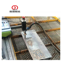 Machine de découpe CNC à double usage pour la découpe par soudage, prend en charge le dessin CAO et l'importation de formats TXT, équipée d'une pompe à moteur pas à pas