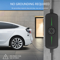 AUXUS vente en gros chargeur EV Portable 16Amp 3.5kW chargeur de voiture électrique à commutation de courant 5 pour véhicule électrique