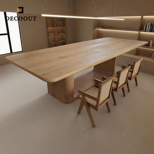 家庭用装飾家具ソリッドウッドダイニングテーブル - Product Image 3