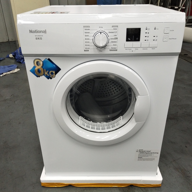 220v Full Automatic Front Loading Wash and Dry Washing Machine