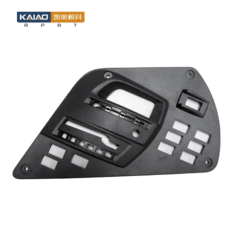 KAIAO Fabrication sur mesure de prototypes rapides Spoiler de pièces automobiles noir brillant Service de coulée sous vide Moulage de silicone