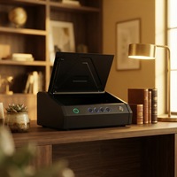Kostenloser Versand Upgrade Biometrischer Touchscreen Fingerabdruck 6-stelliger Passwort-Tresor Schließfach