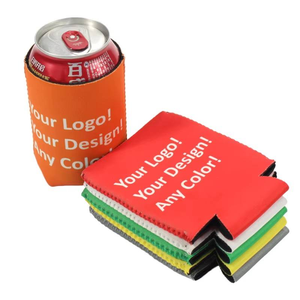 Neoprene Portable Beer <b>Drink</b> Can Holder Sublimation Blank Neoprene Cola Beer Bottle Beer Custom Logo Can <b>Cooler</b> - Product Image 2