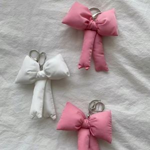 Llavero de metal hecho a mano con diseño de lazo, soporte para llaves de coche, colgante para bolso, adorno para teléfono, regalos de San Valentín para mujer - Product Image 2