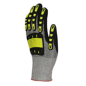 Guantes Industriales de Construcción TPR HPPE, Guantes de Seguridad de Trabajo Resistentes a Cortes, Guantes de Impacto para Mecánicos - Product Image 4