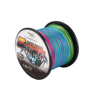 Línea de pesca trenzada Aohu Dyneema de 500m, 8 hebras, línea de PE de alta resistencia para cañas de pesca marina - Product Image 3