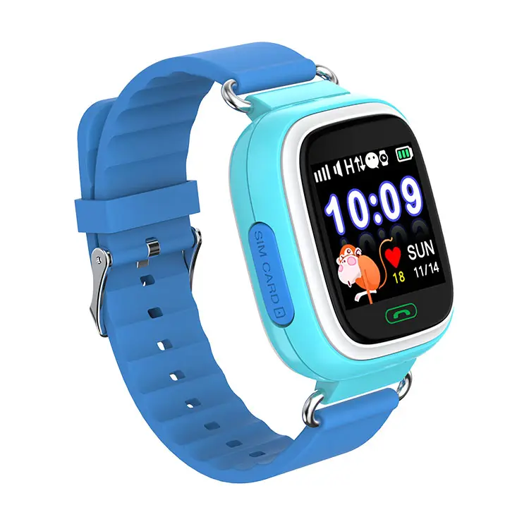 Q90 kids smart watch SOS call sim card for children kids 3 to 12 old kids smart watch gps