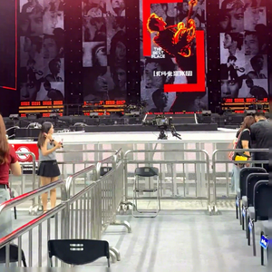 Hot Selling Customized Foldable Galvanized Steel 6 Feet Eco-Friendly Easily Assembled Crowd Control <strong>Barrier</strong> for Activity Use - Product Image 3