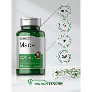 2022 sıcak kilo alımı için 500Mg 100 kalça büyütme hapı takviyesi <span class=keywords><strong>Maca</strong></span> kökü kapsül karabiber - Product Image 3