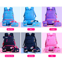 Usine OEM Sacs à livres personnalisés et imperméables en toile pour adolescentes avec dessin animé Livre pour enfants Cartable Sac à dos Sac pour enfants Sacs d'école