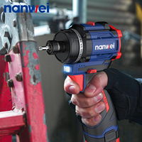 NANWEI – Offre d'usine : Kit d'outils électriques économique 2-en-1 – Perceuse sans balais Li-ion et tournevis rechargeable
