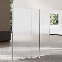 Bureaux modernes, salle d'étude à domicile, bureau d'ordinateur simple, bureau blanc, table d'ordinateur portable avec pieds en acrylique, bureau de direction