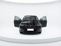 Tesla Model X 75D 2019 d'occasion, automatique, cuir, double moteur, transmission intégrale, SUV électrique, portes à ailes de faucon, suspension pneumatique