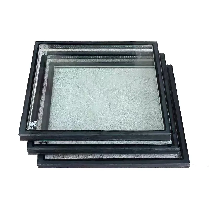 10+18A+10mm customized size tempered low e argon gas filled soundproof acoustic double glazing sealed unit panel price cost