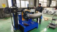 Máquina de Soldadura TIG Automática para Tubos de Cobre con Brida de Acero Profesional para Soldadura de Costura Circular