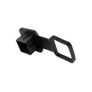 Bouchon à boule d'attelage en caoutchouc anti-poussière Récepteurs de remorque de véhicule automatique Couvercle d'insertion de crochet de remorquage pour <span class=keywords><strong>Jeep</strong></span> ATV SUV Voitures Accessoires de remorque - Product Image 1