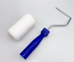Pinceaux à <span class=keywords><strong>peinture</strong></span> à guillotine en plastique bleu à bas prix - Product Image 2