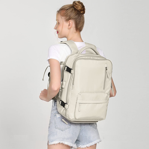 Sac à dos tendance, design unique, grande capacité, sac à dos pour ordinateur portable avec USB, imperméable, grande capacité, sac à dos d'école - Product Image 5