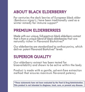 Extracto de elderberry orgánico natural, suplemento de hierbas frías, 120ml, venta al por mayor y personalizado - Product Image 3