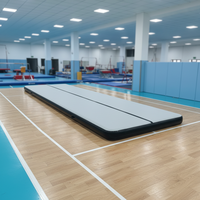 Colchoneta Inflable para Gimnasia Airtrack con Bomba de Aire, Tamaño Personalizado, Colchoneta Airtrack para Clases de Danza