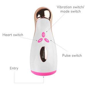 男性のための加熱経口振動男性オナホール電気パルス自動伸縮式防水セックスマシン大人のおもちゃ - Product Image 4