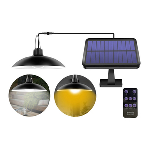 <span class=keywords><strong>Lampe</strong></span> suspendue à télécommande 1 tête 16 LED Lampes solaires fendues Lampes suspendues solaires d'intérieur et d'extérieur <span class=keywords><strong>Lampe</strong></span> à énergie <span class=keywords><strong>solaire</strong></span> blanche chaude - Product Image 1