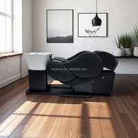 Chaise de massage thaï pour le lavage des cheveux Shampooing pour thérapie de lit Massage séparé pour le lavage des cheveux