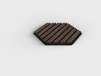 Panneau acoustique décoratif moderne en MDF avec surface rainurée pour projets de chambre à coucher, hôtel, école, bureau, studio, cinéma