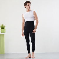 Collants de compression sans pieds respirants, tricotés, opaques, 15-20 mmHg, pour soutien médical