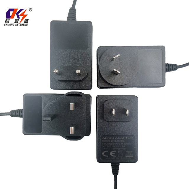 Factory Direct Sales Switching Power Supply 18v 1a 15V 18v 24v 30v 36v 0.5a 0.6a 0.75a 1a 1.2a AC DC Adaptors Wall Plug Adapter