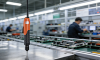 Tournevis sans balais à arrêt automatique, couple progressif 0,5-2,55 Nm ±3%, 700/1000 tr/min, 110V/220V, pour chaîne de montage