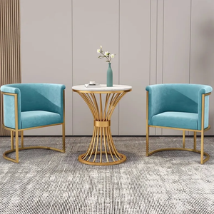 Italiano alla moda durevole eco-friendly trapuntato moderno tessuto di velluto sedia per il tempo libero per la camera da letto soggiorno Hotel Lobby <span class=keywords><strong>Lounge</strong></span> - Product Image 3