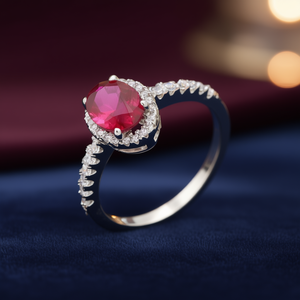 Bague de fiançailles en or jaune plaqué rhodium avec zircon cubique taille princesse, taille 10, sertissage pavé, bijoux classiques pour femmes - Product Image 2