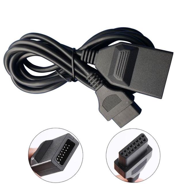 15 Pin 1.8 Meter MVS AES Controller Gamepad Joystick Extension Cable Lead for SNK NEOGEO NEO GEO Extended Cord