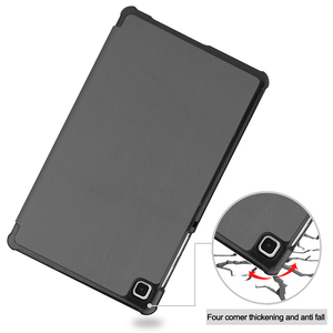 Nouvelle <span class=keywords><strong>coque</strong></span> de <span class=keywords><strong>tablette</strong></span> en PU à trois volets pour Samsung <span class=keywords><strong>Galaxy</strong></span> <span class=keywords><strong>Tab</strong></span> <span class=keywords><strong>A7</strong></span> <span class=keywords><strong>Lite</strong></span> 8.7 T220 T225 - Product Image 5